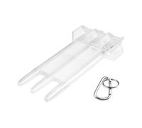 Generico Dart Case - 17cm Dart Box | Transparent Hard Darț Case With Lock