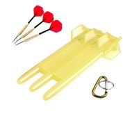 Generico Dart Case - 17cm Dart Box | Transparent Hard Darț Case With Lock