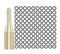 Generico Dart Ring - Rubber O Rings | Darts Ring | O Rings for Darts | 100PCS Dart Shaft Rubber O Rings | Portable Dart Supplies for 2AB Threaded Dart Shafts | Long-Lasting Dart Rings for Cushioning
