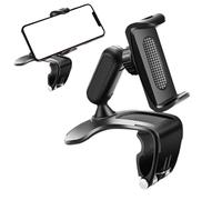 Generico Dash Mount Cell Phone Holder, Car Dashboard Stand, Mobile Bracket Design with Secure Grip, Travel Accessory and Auto Organizer for Vehicle, Suv, Truck, Sedan, Rv Use, 3.54x3.54x3.15 Inches