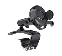 Generico Dash Mount Phone Holder - Multi Functional Universal Grip, Secure Car Cell Cradle Stand, 360 Degree Rotation Adjustable Arm Driving Navigation Road Travel Delivery Taxi Recording