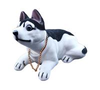 Generico Dashboard boblehead - Automobile Nodding Sculpture, Vehicle Jiggle Figure Ornament, Adorable Resin Canine Decorative Figurine | Auto Interior Display Decoration Accessory, Vehicle Dashboard