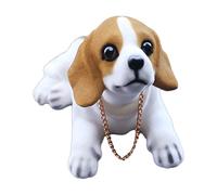 Generico Dashboard boblehead - Automobile Nodding Sculpture, Vehicle Jiggle Figure Ornament, Adorable Resin Canine Decorative Figurine | Auto Interior Display Decoration Accessory, Vehicle Dashboard