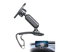 Generico Dashboard Car Phone Holder Mount - Adjustable Magnetic Stand | Adjustable Mount Clips Easily Onto Car Dashboards, Desk Surfaces, SUVs, RVs, And Sedans For Effortless Hands-free Viewing.