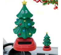 Genérico Dashboard Figures ChriChristmas Dancing Toy - 4 Inch Car Decor | ABS Festmas, Dancing Toy Christmas Tree | Novelty Moving Christmas Tree For Desk, Windowsill, Car Dashboard Decoration