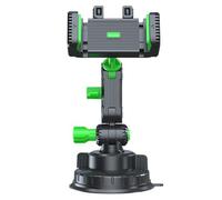 Generico Dashboard Suction Phone Holder | Adjustable Phone Mount Holder On Dashboard | Windshield Smartphones Stand Road Trip Cellphone Base For Navigation, Selfie