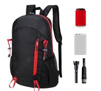 Generico Daypack Hiking Backpack, Lightweight Outdoor Pack, Waterproof Foldable Design, Sturdy Travel Bag for Women, Men, Backpacking, Running, Beach, 11.02x7.48x17.72 inches