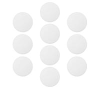 Generico Dazzle proof lampshade, diffuser light cover, 10 pezzi, plastico bianco, rotonda, per LED downlights e spotlights, home lighting e office