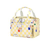 Generico de almuerzo aislada, lonchera escolar para gatos, de picnic térmica reutilizable a prueba de fugas para niños, de almacenamiento de alimentos portátil para estudiantes, lindo portado