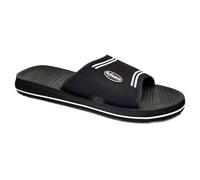 Generico DE FONSECA CIABATTE PANTOFOLE MARE UOMO AMALFI P M55 (NERO, Sistema Taglie Calzature EU, Adulto, Uomo, Numero (range), Media, 38, 39)