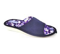 Generico De fonseca Pantofole Ciabatte Aperte Donna MOD. Terni E PA W706 (BLU, Sistema Taglie Calzature EU, Adulto, Donna, Numero, Media, 40)