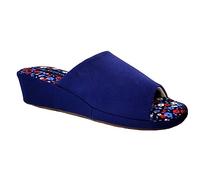 Generico de fonseca Pantofole Ciabatte estive Donna MOD. Palermo E PA W800 ZEPPA (BLU, Sistema Taglie Calzature EU, Adulto, Donna, Numero, Media, 39)