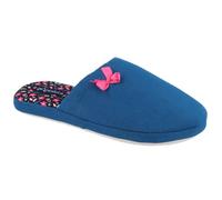 Generico De fonseca Pantofole Ciabatte estive Donna MOD. Roma Top E W805 (BLU, Sistema Taglie Calzature EU, Adulto, Donna, Numero (range), Media, 36, 37)