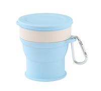 Generico de pliante, d'eau pliable, de pliante réutilisable de 250 ml - Petites tasses portables réutilisables, de télescopiques, bouteille d'eau pour l'exté
