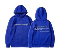 Generico Dear Person Behind Me Hoodie Sweatshirt, You Are Enough Hoodie Sweatshirt, To The Person Behind (10-1,XXL)