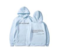 Generico Dear Person Behind Me Hoodie Sweatshirt, You Are Enough Hoodie Sweatshirt, To The Person Behind (15,M)
