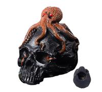 Generico Death Whistle - Halloween Loud Horn Death Whistle, Aztec Deaths Whistles, Deaths Skull Horn Octopus Whistles | Whistl for Camping Picnic Hiking War Climbing Exhibitions Meditation Film Party