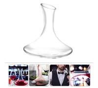 Generico Decanter per Vino in Vetro Soffiato 1 Pezzo Distributore di Vino Veloce per la Casa Ossigenatore Aromi e Decorazione Tavola
