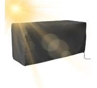 Generico Deck Box Covers Waterproof Heavy Duty, Weather-Resistant Protector, UV-Protected Deck Box Cover for Beach Porch Backyard Camping Dock RV Garage Patio Lawn Balcony Marine