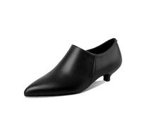 Generico Décolleté Donna A Punta, Tacco Basso E Calzata Slip-On | Punta Affusolata E Tacco Basso Per Una Linea Elegante; Calzata Rapida Per Ufficio, Cena, Look Quotidiani E Serate