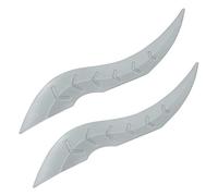 Generico Decor Tetto Auto,1 Paio di Realistici Ornamenti per Modifica Veicolo - Corna di Drago Decorazione Auto,per Halloween, uscite familiari, pendolarismo, viaggi e avventure su strada