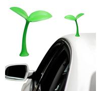 Generico Décoration De Toit De Voiture - Autocollant Universel Auto Bean Sprout avec Ventouse | Ornement De Toit 3D En Mousse PU, Accessoire Décoratif Amusant pour SUV, Camion, Camping-Car Et Voiture