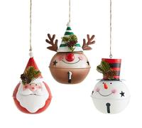 Generico Decorations, Cute Winter Scene Statues, Adorable Santa Snowman Deer Accessories, Window Glass Ornamentation, Vehicle Automobile Mirror Accessory, Ideal for Centerpiece