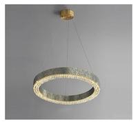 Generico Decorative Art Creative Striped LED Circular Ceiling Pendant