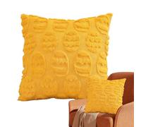 Generico Decorative Pillow Covers - Soft Cushion Case, 45x45cm Easter Pillow for Indoor Space, Cotton Egg Print Cover with Holiday Style, Living Room Decor, Farmhouse Cushion for Couch and Bed