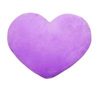 Generico Decorativo a Forma di Cuore - Morbido Peluche Soffice 30cm | Complemento d'Arredo per Divano, Zona Notte o Poltrona | Idea Regalo Romantico per Lei, Fidanzata o Moglie | Rosso, Lavabile