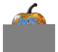 Generico Decorazione Da Scrivania Halloween,Figure Bidimensionali In Acrilico A Forma Di Frutta Per Feste | per Atmosfera Festiva in Camera Studio Soggiorno Libreria