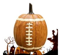 Generico Decorazione Di Calcistica - 17x15 Cm Resina Autunno Ornamento Lanterna, Scultura Di Raccolta A Tema Sportivo, Prop Stagionale Dipinto A Mano Con Dettagli Creativi | Display Per Le Vacanze