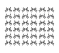 Genérico Decorazione Di Fiocchi Di Natale | 36 Pezzi Mini - Fiocchi Di Natale Rosso Oro Argento per Vacanze, per Ghirlande Natalizie Corone Interni Esterni Parete Finestra Porta Matrimonio