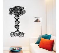 Generico Decorazione murale in Metallo Albero della Vita, Decorazione murale in Metallo - Albero del Dna, Decorazione per Soggiorno e Cucina, Scultura Moderna, Decorazione per la casa per soggio