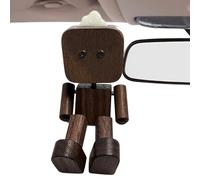 Genérico Decorazione per cruscotto, decorazione per la figura in legno, per il drawer, con diffusore di olio per viaggi in taxi auto, camion