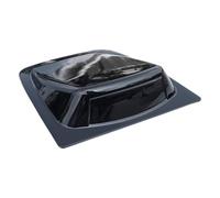 Generico Decorazione Tetto Auto Esterno - Styling Modifica Vernice PC 26.5x21x7cm Nero | Adesivo Installazione Anti-Graffio Bello | per Uomini papà Padre Marito Fidanzato Regalo