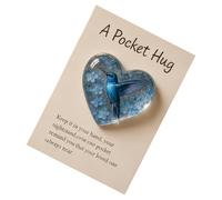 Generico Decorazioni a Forma di | Ciondolo Ricordo A Forma Di Cuore - Decorazione Per La Scrivania Motivazionale Con Cartolina,Per Bambini E Adulti Per Casa Per Camera Da Letto Per Auto E Decorazione