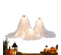 Generico Decorazioni Fantasma Halloween 3 Spettrali e a Batteria