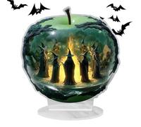 Generico Decorazioni Halloween per Interni | Figure Bidimensionali In Acrilico A Tema Festivo Con Forma Frutta Per Tavolo | per Atmosfera Festiva in Camera Studio Soggiorno Libreria