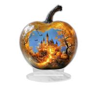 Generico Decorazioni Halloween Per Interni - Figure Bidimensionali In Acrilico A Tema Festivo Con Forma Frutta Per Tavolo,Atmosfera Festiva Per Interni
