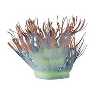 Genérico Decorazioni in Anemone per Acquario - Ornamento in Anemone di Mare in Silicone Morbido per Pesce | Decorativi con Luminosità Sotto Luce per Acquari