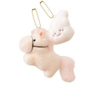 Genérico Decorazioni per per il capodanno cinese,Famiglia Cinese Morbido E Portatile Amuleto | Peluche Cavallo Riempito | per decorare Auto Tavoli Negozi Scrivanie Scuole Uffici Caffetterie