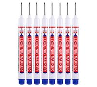 Generico Deep DOLO CHIEMER - Marker Extra Lungo per Aree Difficili | Marker di precisione con Pizzo fine e Clip per plastica in Legno in Metallo | Deep Hole Pen - Rapporto di Costruzione Craft