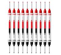 Generico Deep Hole Marker Pens - 10 Piece Carpenter Ink Pens Waterproof