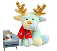 Generico Deer Doll - 11.8 Inches Nights In | Fawn Plush Toy | Soft Stuffed Deer Toys, Christmas Plushs Animal For Kids, Holiday Deers Toy, Festive-Themed Plush For Kids & Adults, Cozy Holiday Deco