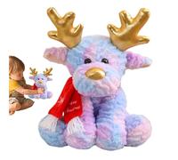 Generico Deer Doll - 11.8 Inches Nights In | Fawn Plush Toy | Soft Stuffed Deer Toys, Christmas Plushs Animal For Kids, Holiday Deers Toy, Festive-Themed Plush For Kids & Adults, Cozy Holiday Deco