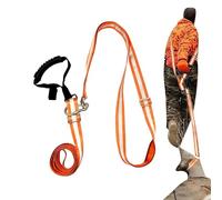 Generico Deer Dragging Harness, Orange Outdoor Gear with High-Visibility Reflective Strips, Durable Safety Puller for Hunting Camping and Transporting Game Across Rough Terrain Wilderness Fields