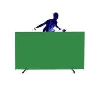 Generico Deflettore da Ping Pong Pieghevole, Blocco for Recinzione Campo for Resistente, più Colori Disponibili, for La Pratica Domestica del Contorno(Green,2 Pieces)