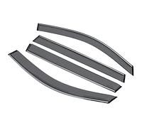 Generico Deflettori d'Aria per Civic Hatchback 2016 2017 2018 2019 2020 2021 2022 Deflettore Finestra Visiere Parapioggia Visiera del finestrino Laterale