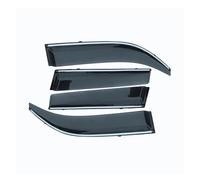 Generico Deflettori Vento per Chevy per Malibu 2012 2013 2014 2015 ABS 4 Pezzi Visiera Parasole Esterna Antipioggia Deflettore di Protezione per finestrini fumé Paravento Visiera